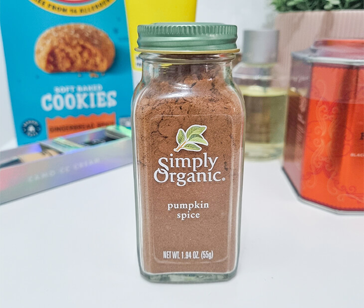 תבלין פאמפקין ספייס של Simply Organic